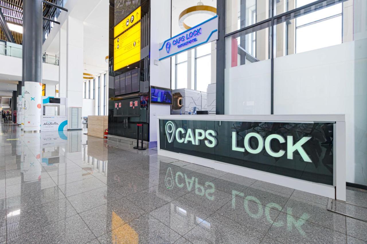 Caps Lock Airport Hotel Astana Exteriér fotografie