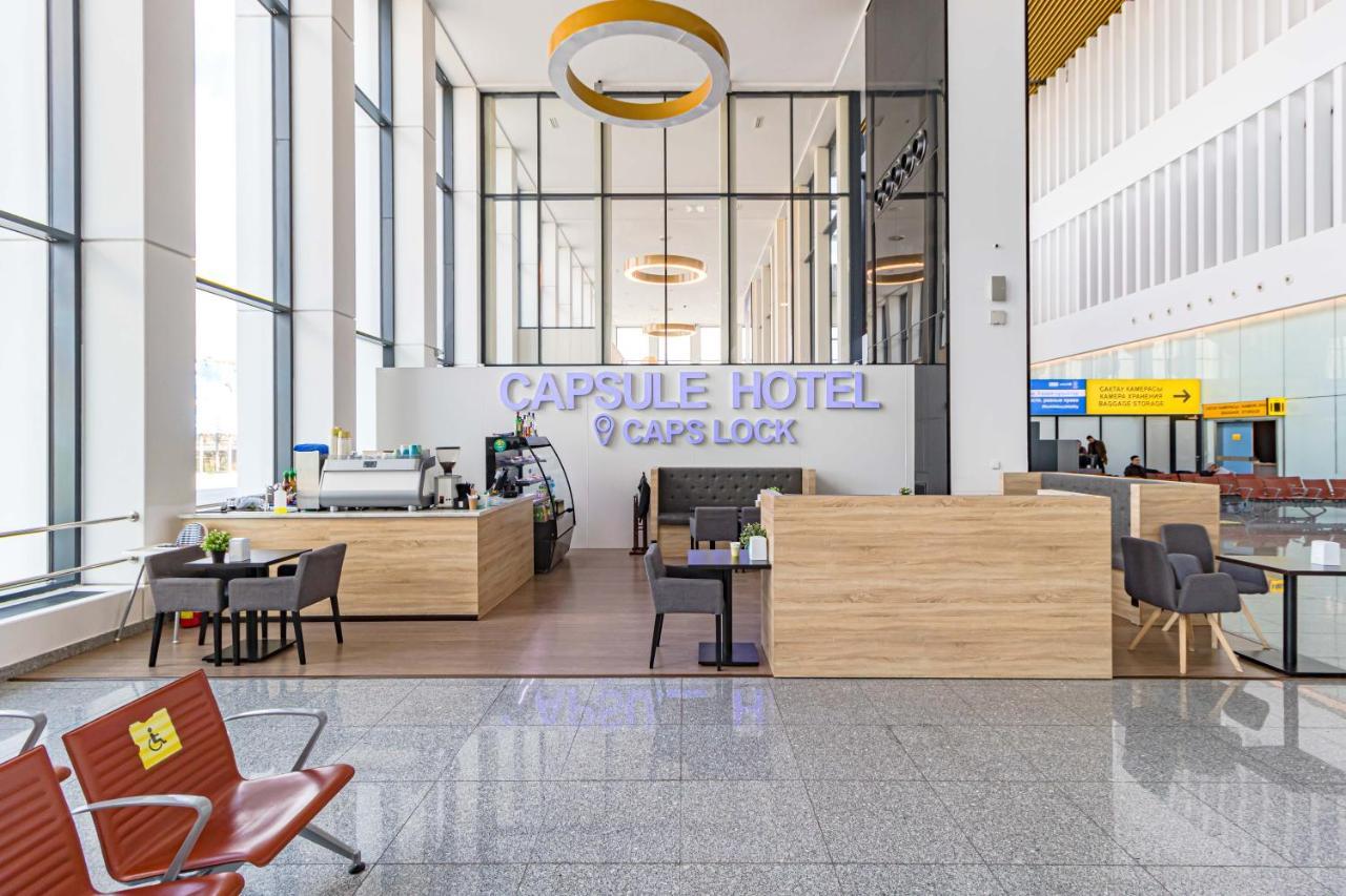 Caps Lock Airport Hotel Astana Exteriér fotografie